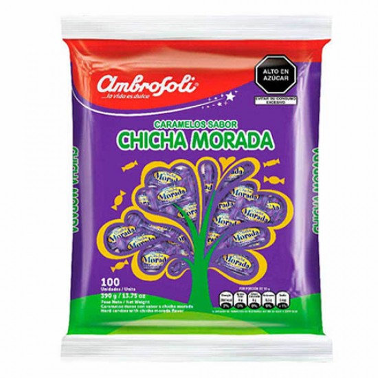 Caramelos Chicha Morada-Ambrosoli