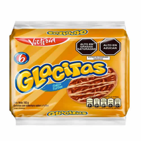 Glacitas de Toffee x 6