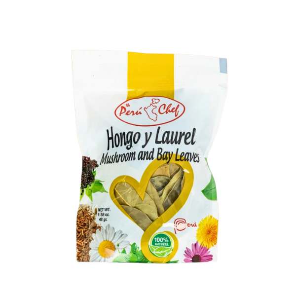 Hongos y Laurel (Mushroom and Bay Leaves)
