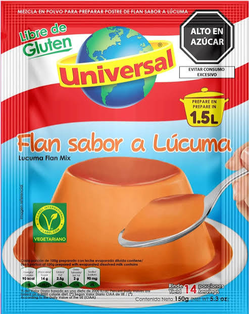 Flan de Lucuma Universal