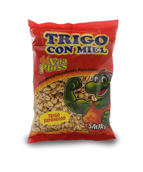 Trigo Expandido con Miel 140 grs